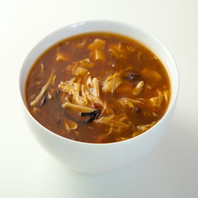 Mushroom Hot And Sour Soup